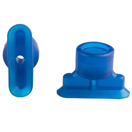 Fipa Oval vacuum cup 18x6 mm, PUR blue 132.18x6.012.5